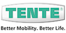 Logo TENTE roues, roulettes, solutions de mobilité